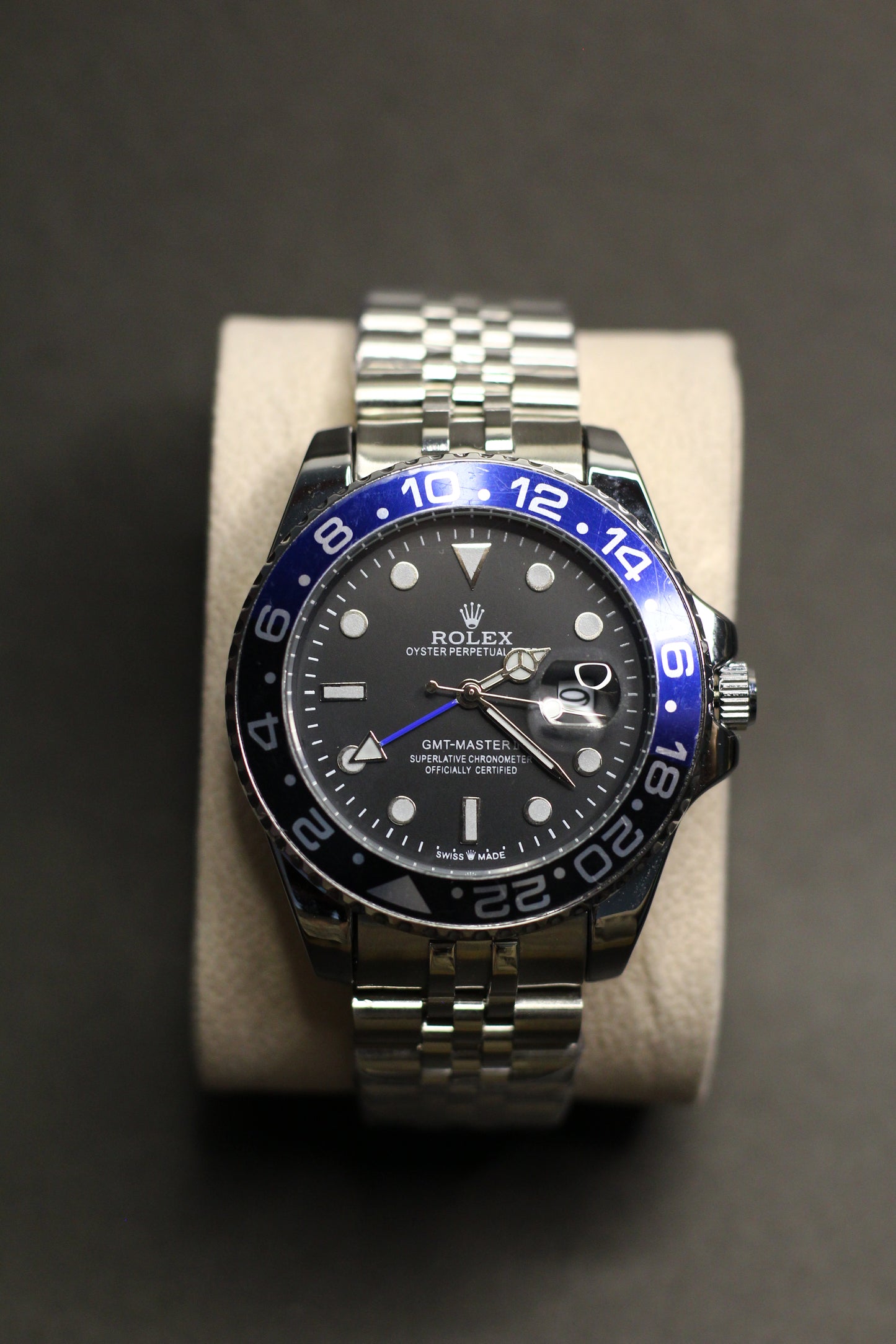 GMT-Master II “Batman” | Bi-Color Cerachrom-Bezel | Black Lacquer Dial