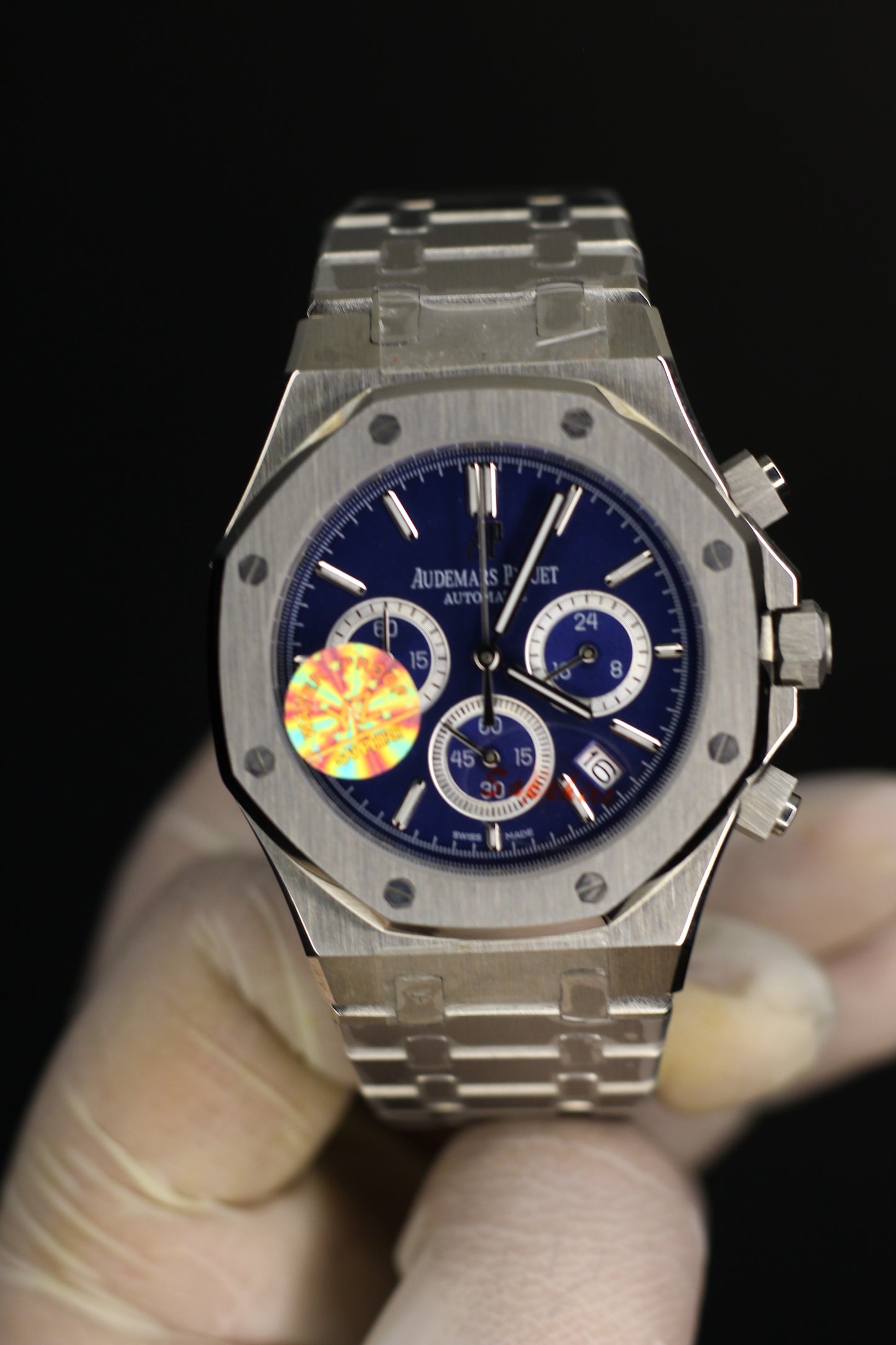 AP | Chrono | Blue (Blue Grande Tapisserie) Dial