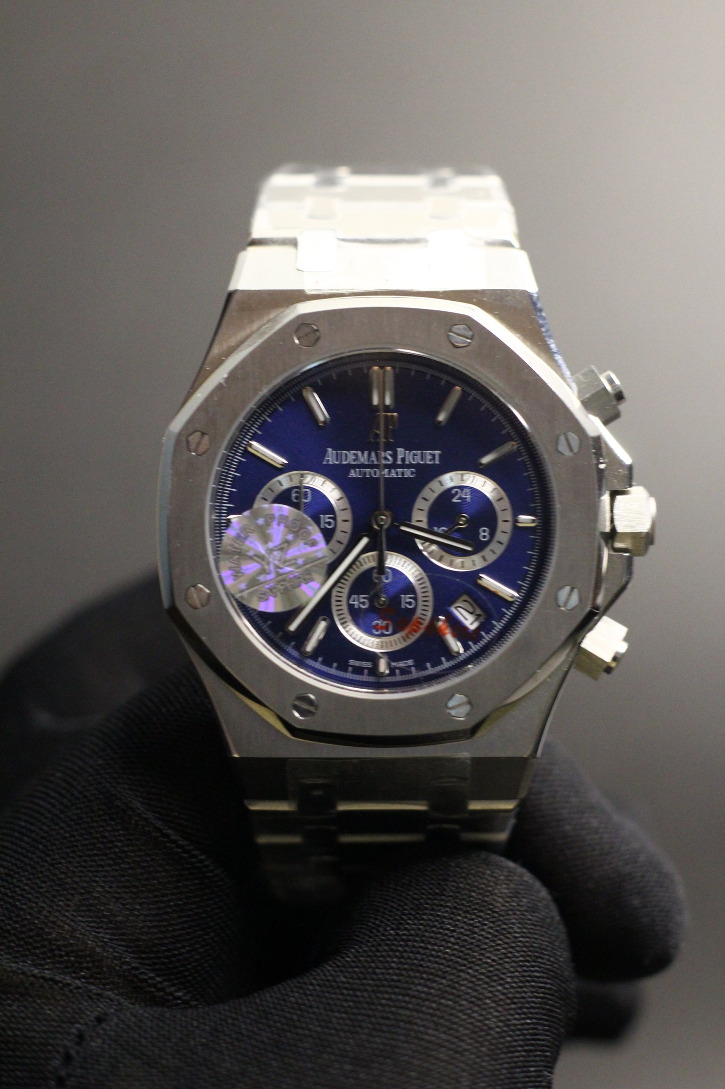 AP | Chrono | Blue (Blue Grande Tapisserie) Dial