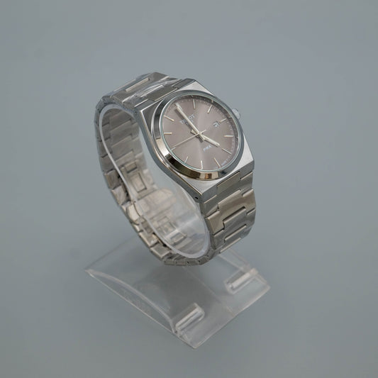 Tissot PRX | Stainless Steel | Smooth Bezel | Grey Dial