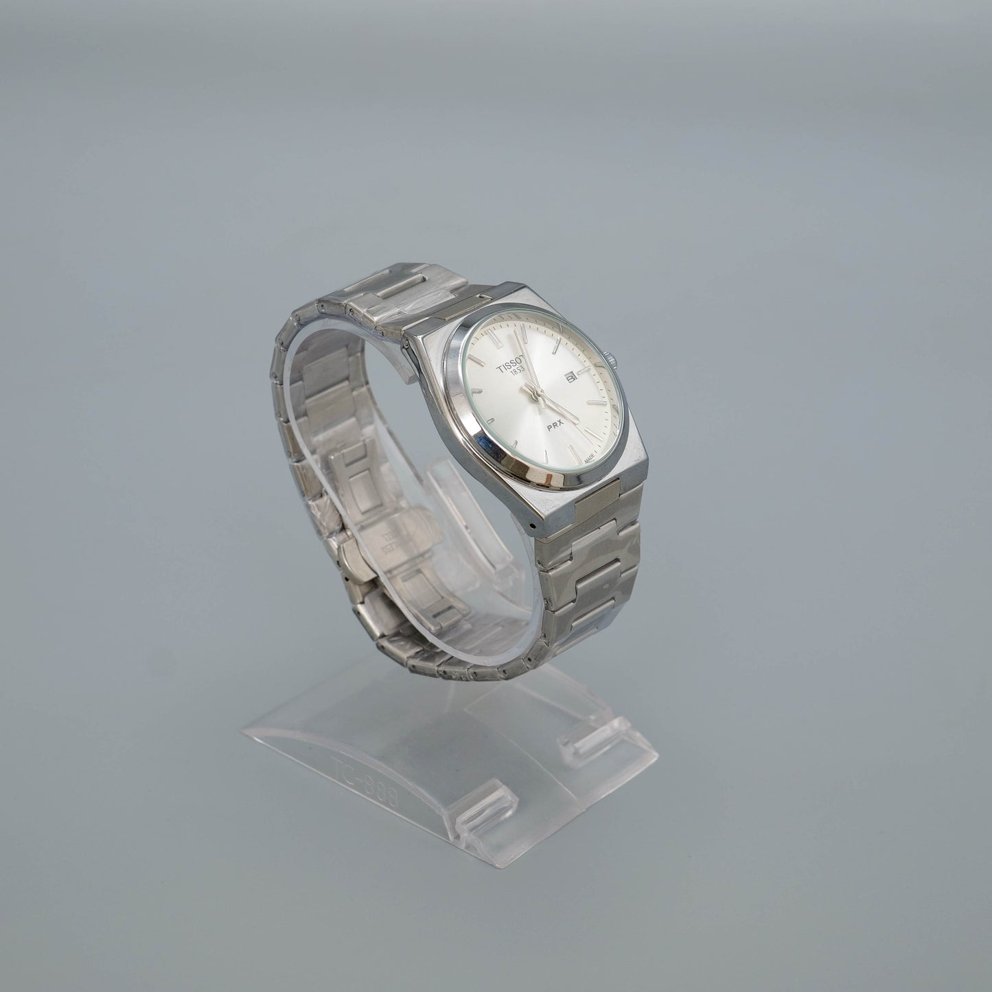 Tissot PRX | Stainless Steel | Smooth Bezel | Silver White Dial