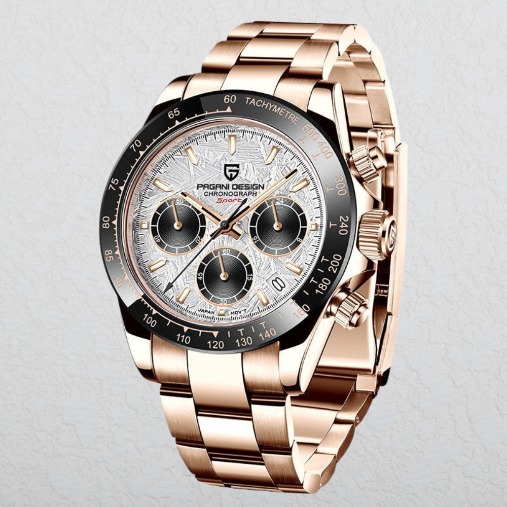 Pagani Design | Daytona Chronograph | Rose Gold Meteorite Edition