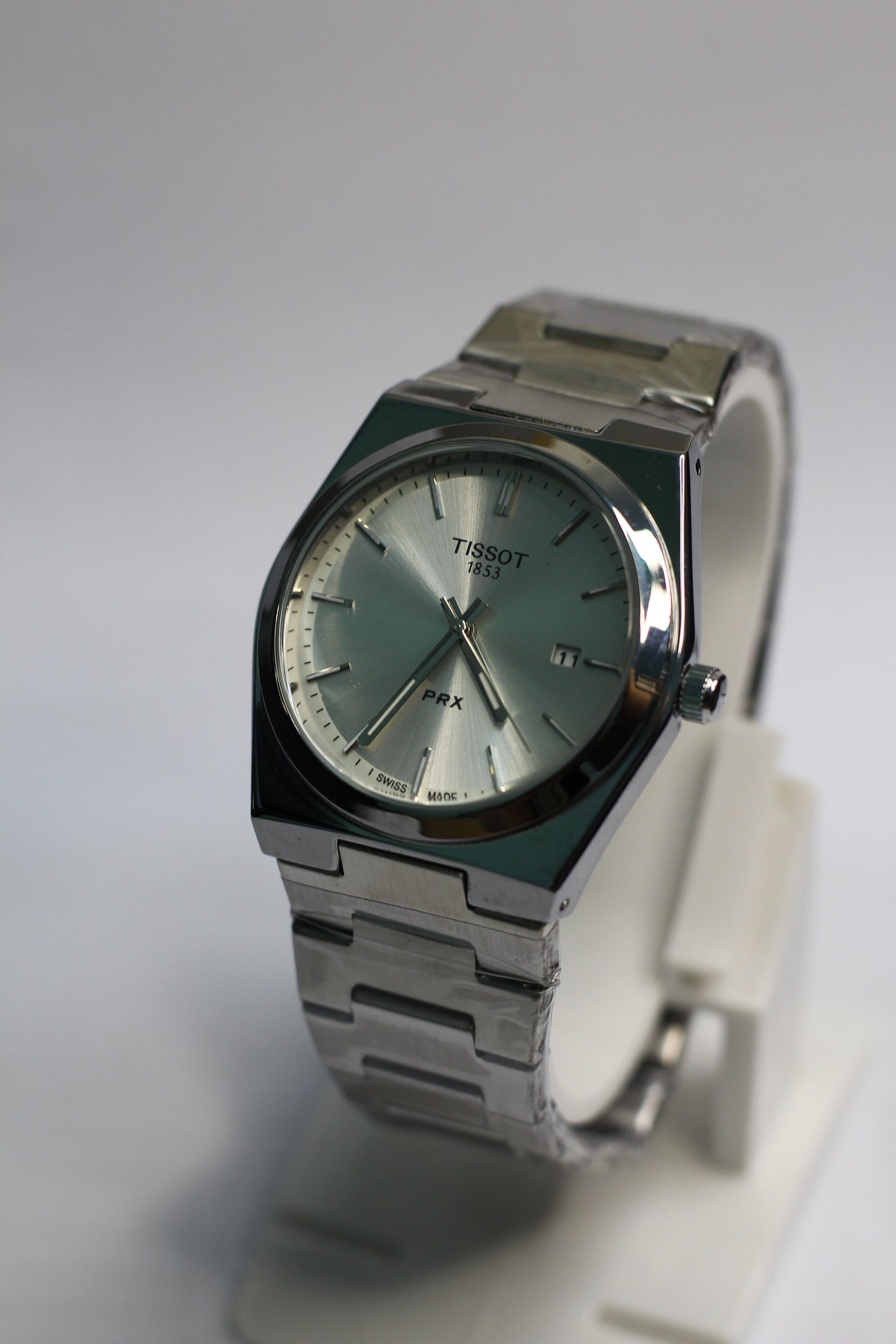 Tissot PRX | Stainless Steel | Smooth Bezel | Midnight Blue, White & Grey Dials