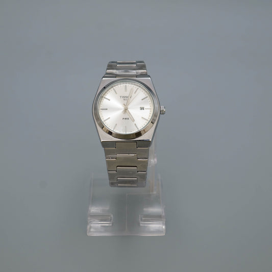 Tissot PRX | Stainless Steel | Smooth Bezel | Midnight Blue, White & Grey Dials