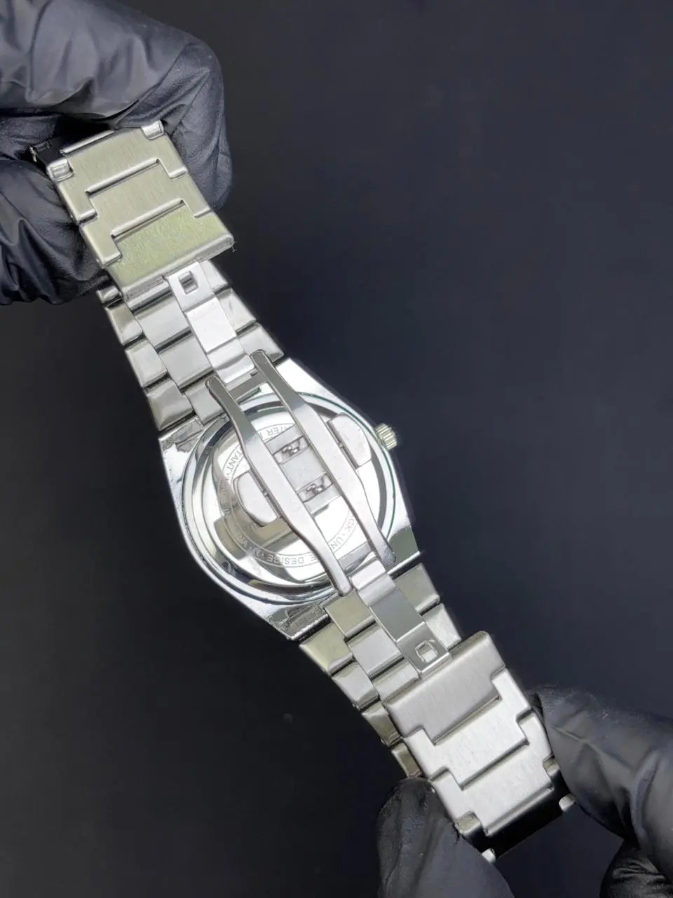 Tissot PRX Luxury Watch – Silver with Black Dial